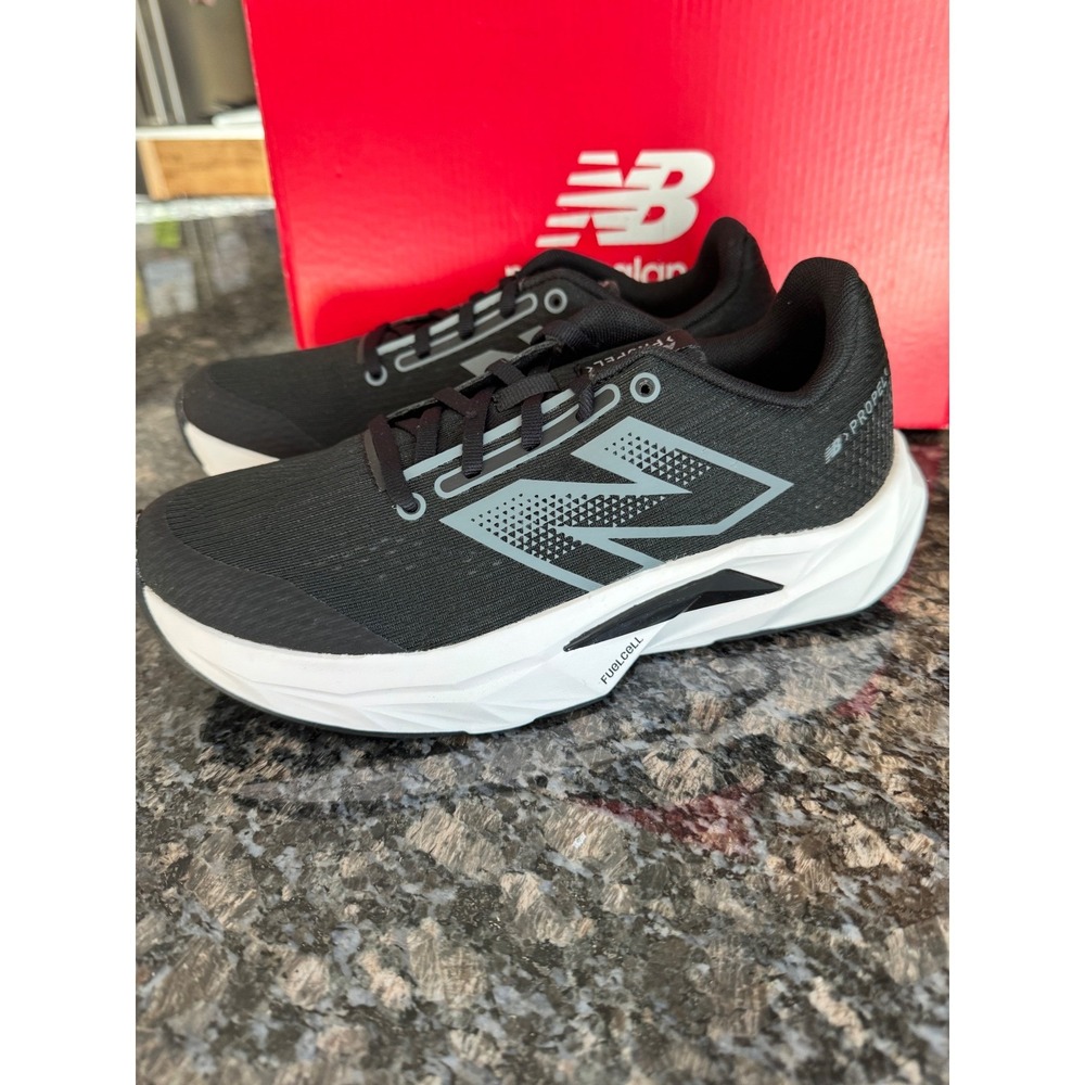 New Balance FuelCell Propel‎ v4 Kids Running Shoes Black Grey Sneakers Sz 5.5